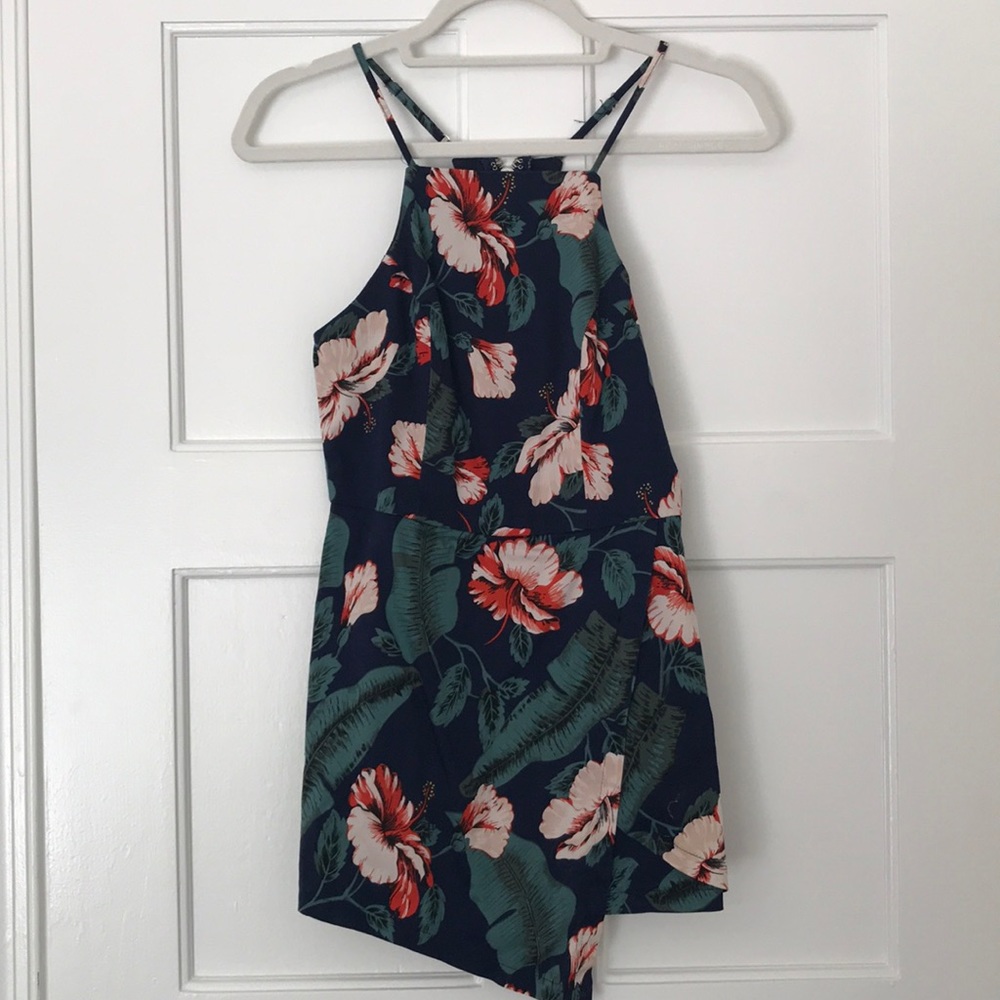 Hibiscus Floral romper